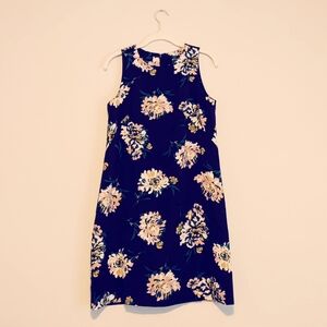 ANNE TAYLOR FACTORY Floral Shift Dress Women's Size 6P